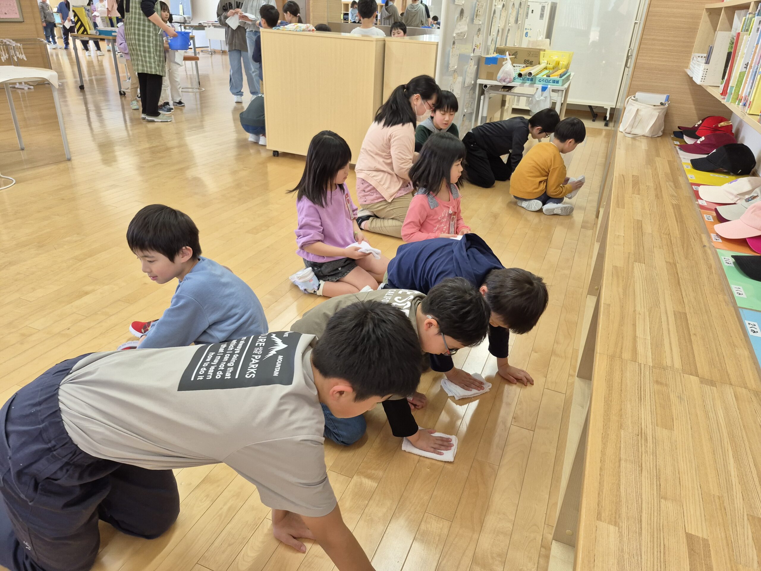 5月　お掃除がんばりました のサムネイル画像