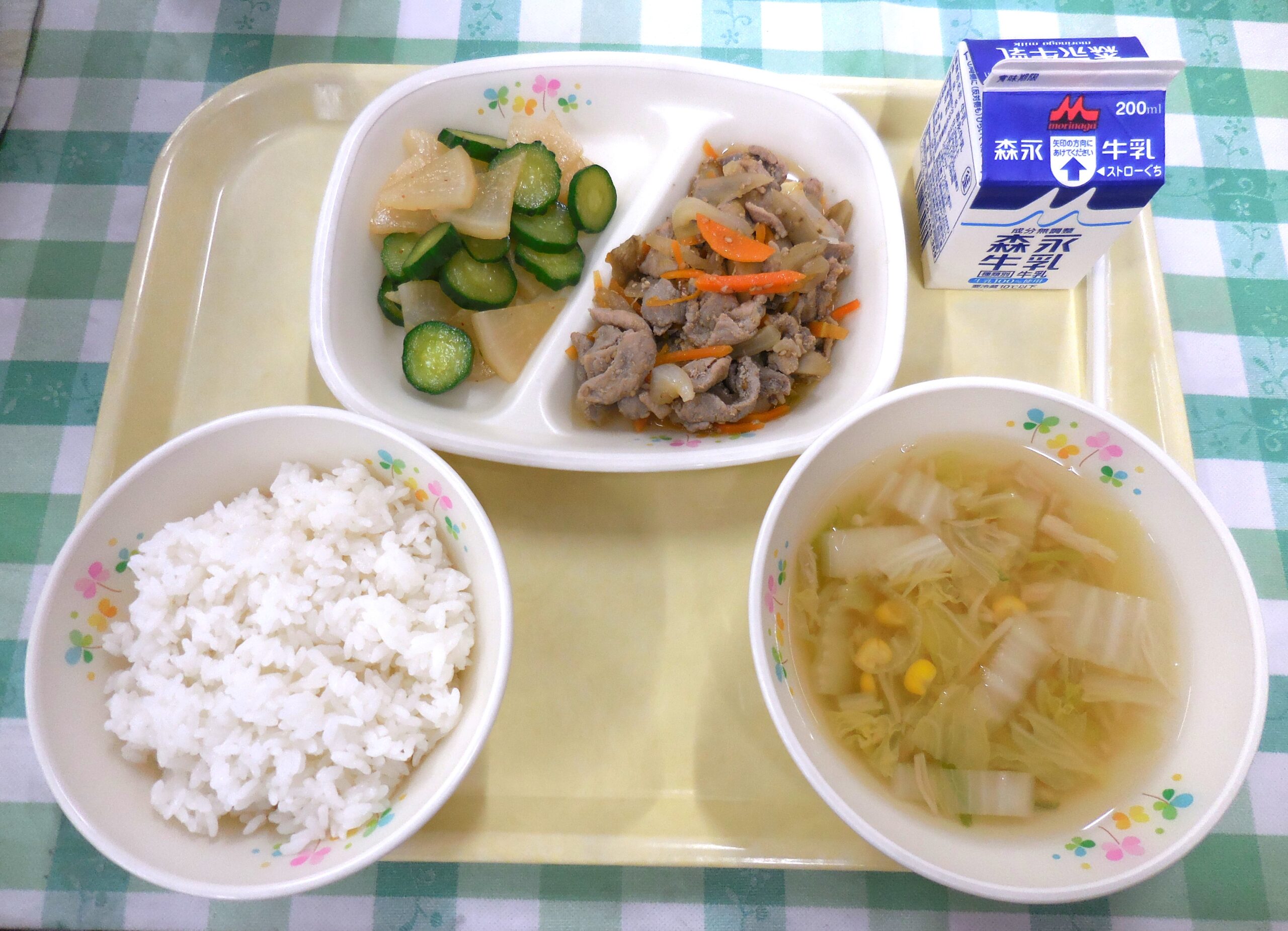 ６月４日の給食写真です。 のサムネイル画像