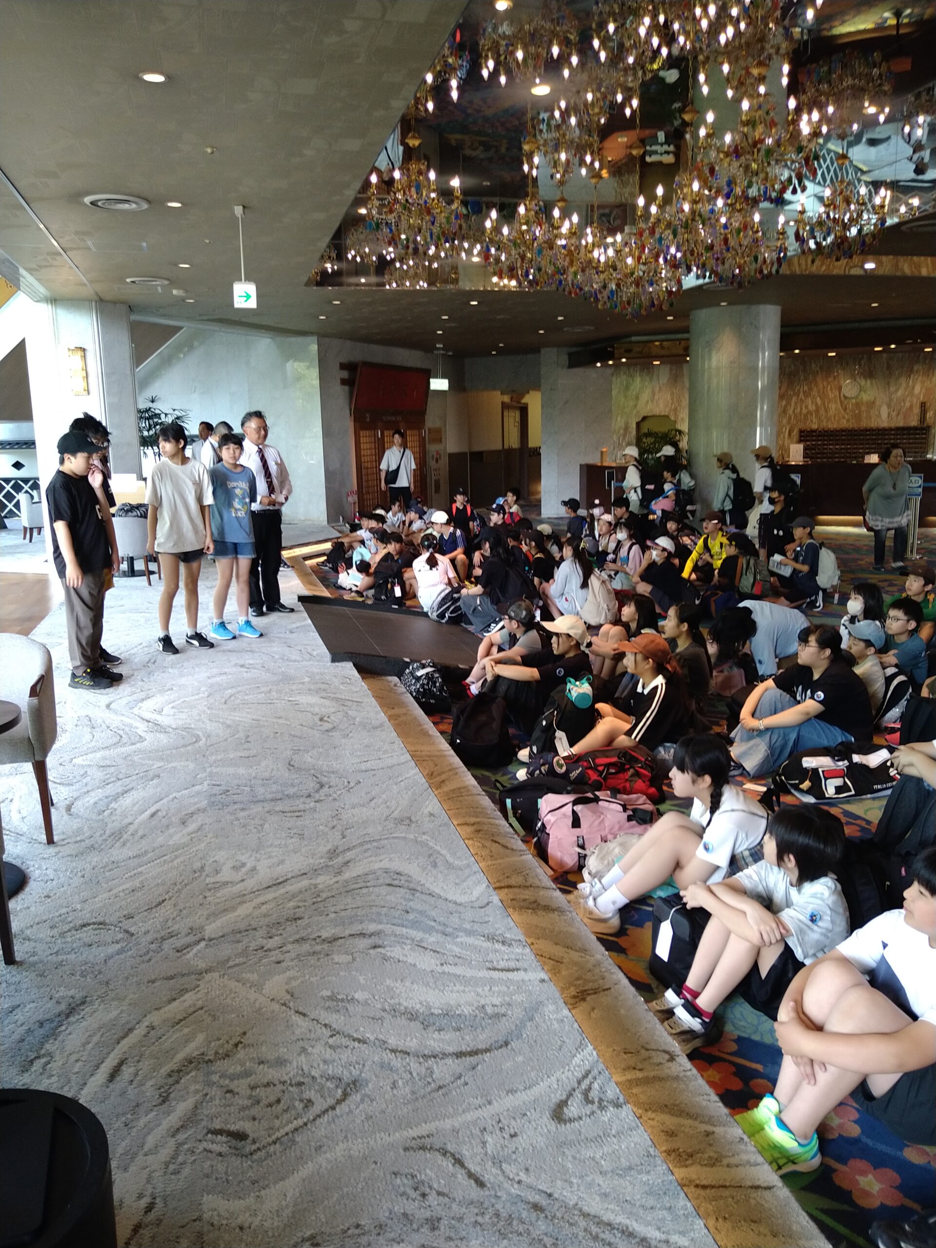 6月19日、20日　６年生修学旅行の一コマ のサムネイル画像