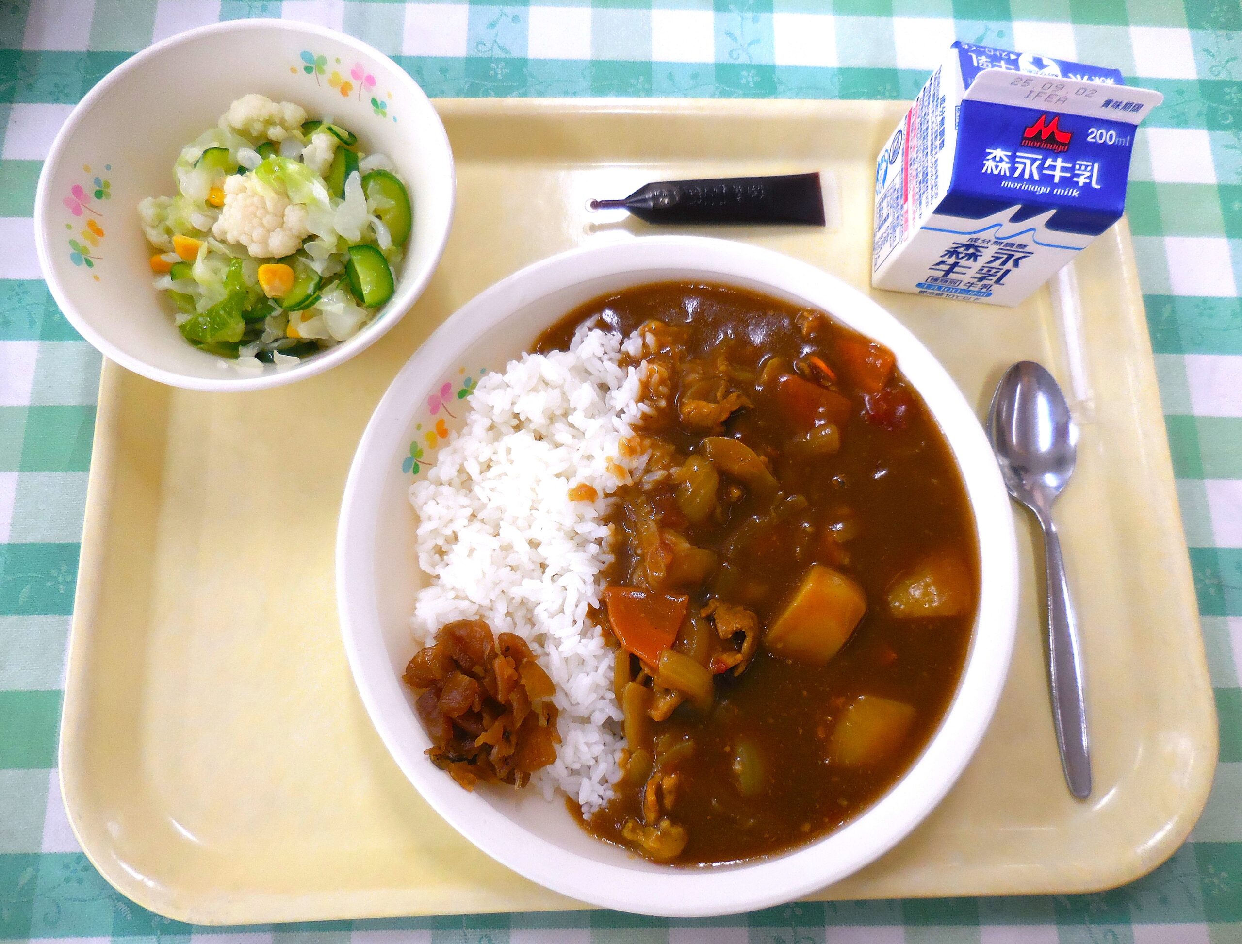 8月25日の給食写真です。 のサムネイル画像