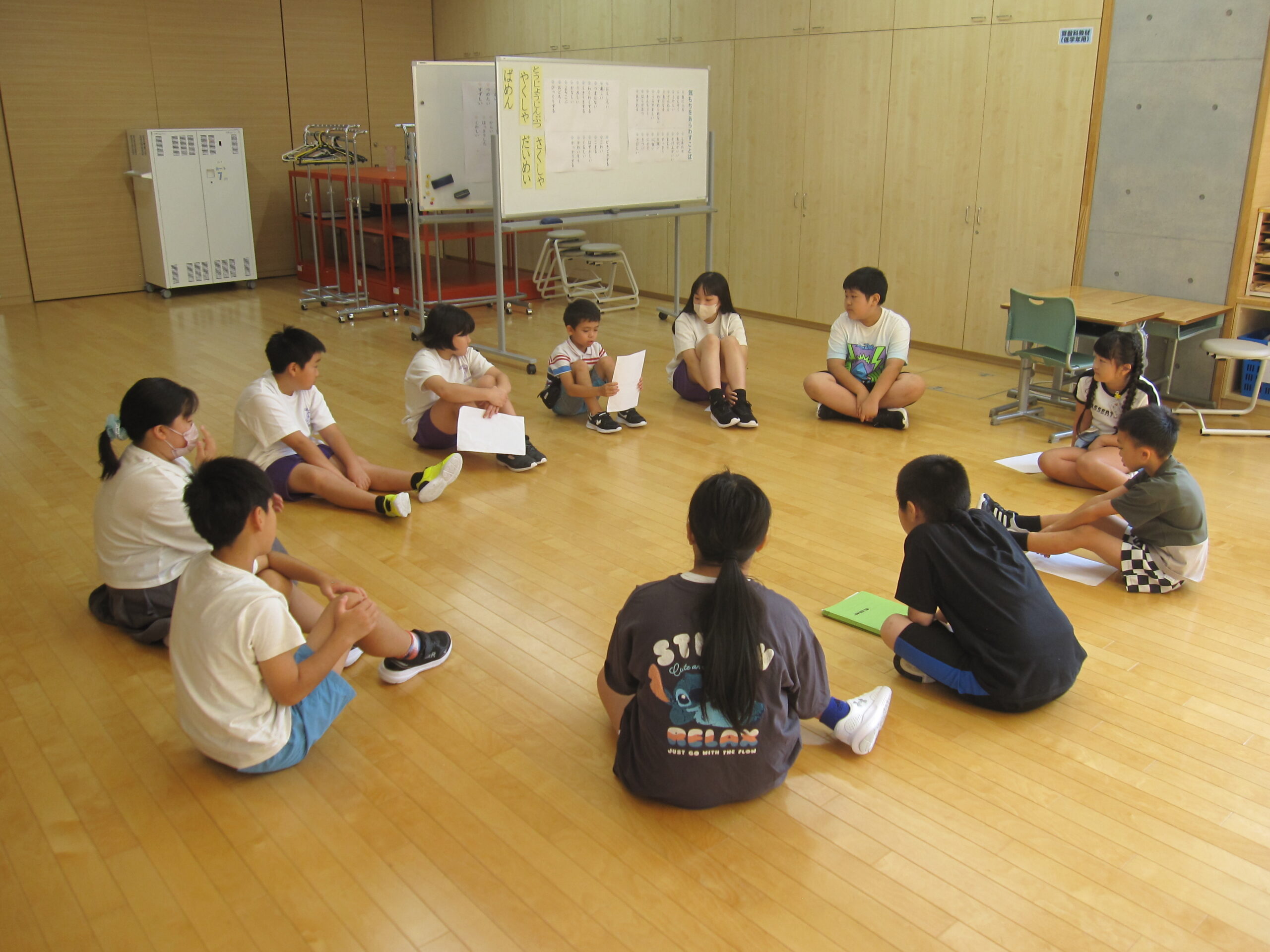 夏休み明けスピーチ集会が行われました のサムネイル画像