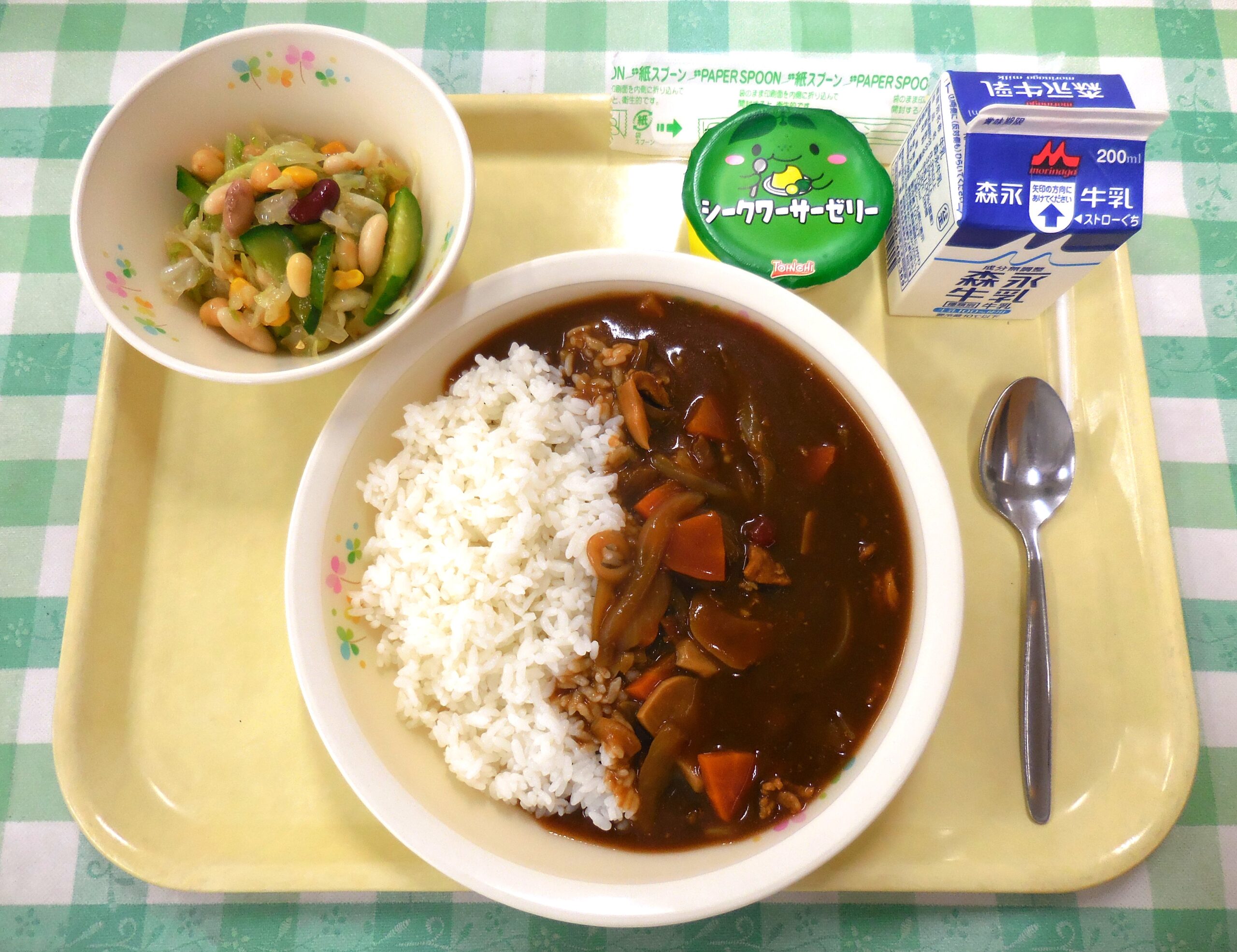 ９月１日の給食写真です。 のサムネイル画像