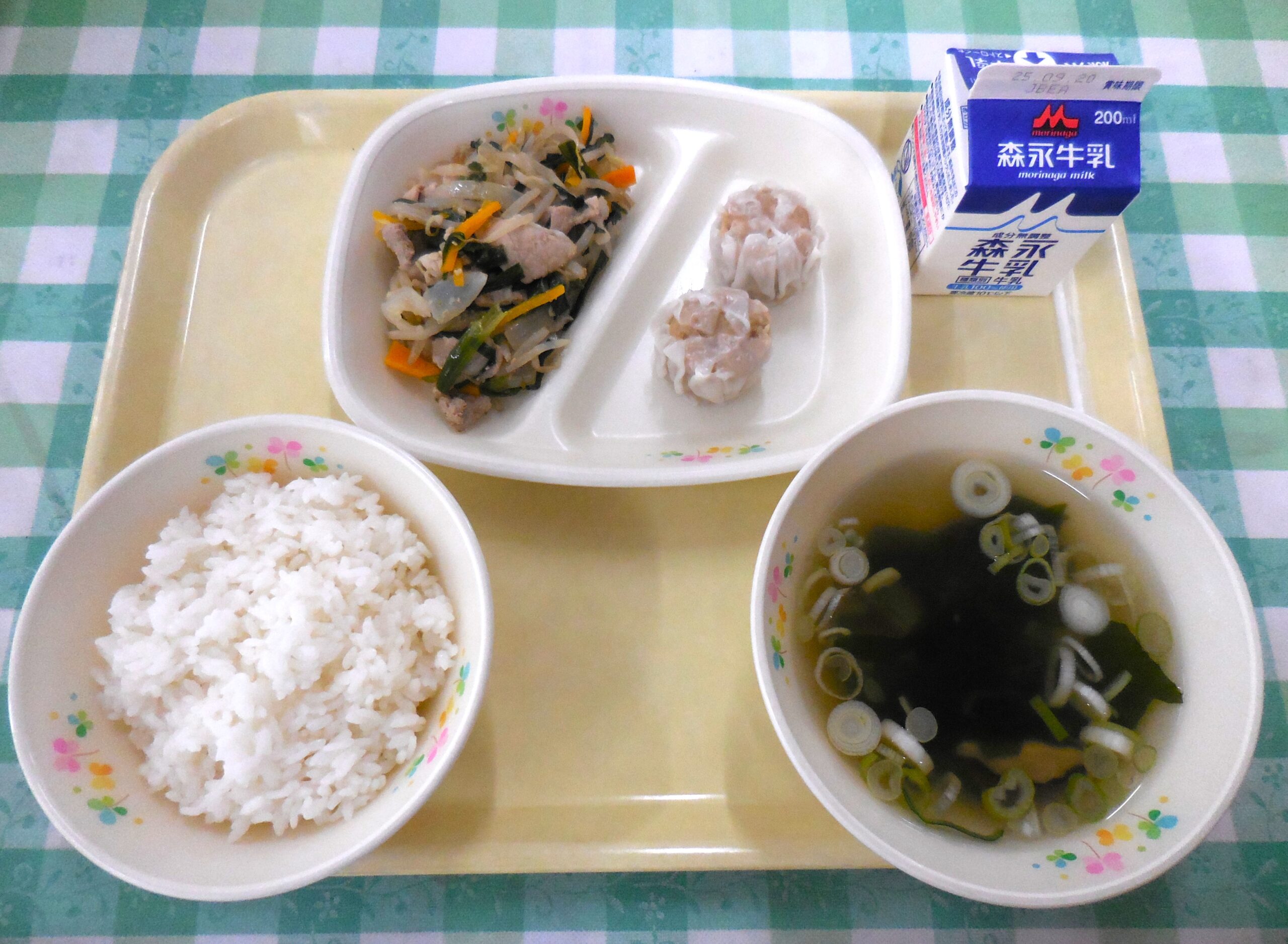 ９月12日の給食写真です。 のサムネイル画像