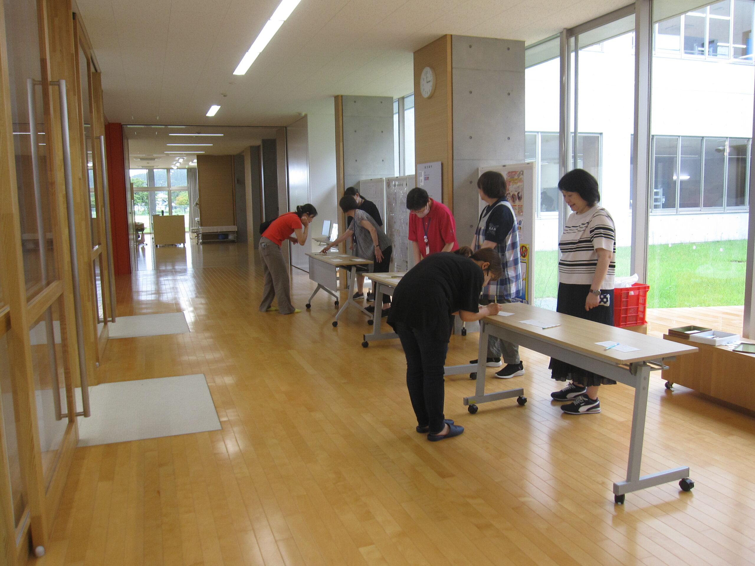 9月2日　全校引き渡しを行いました。（水害） のサムネイル画像