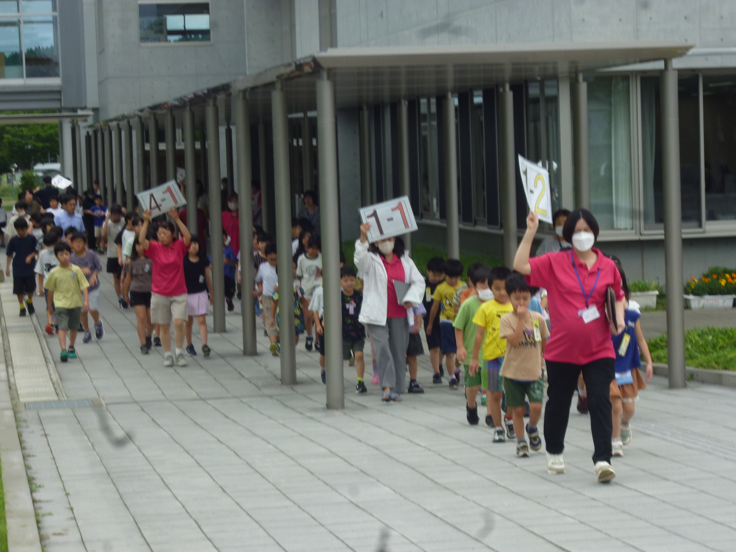 9月5日　避難訓練を行いました のサムネイル画像