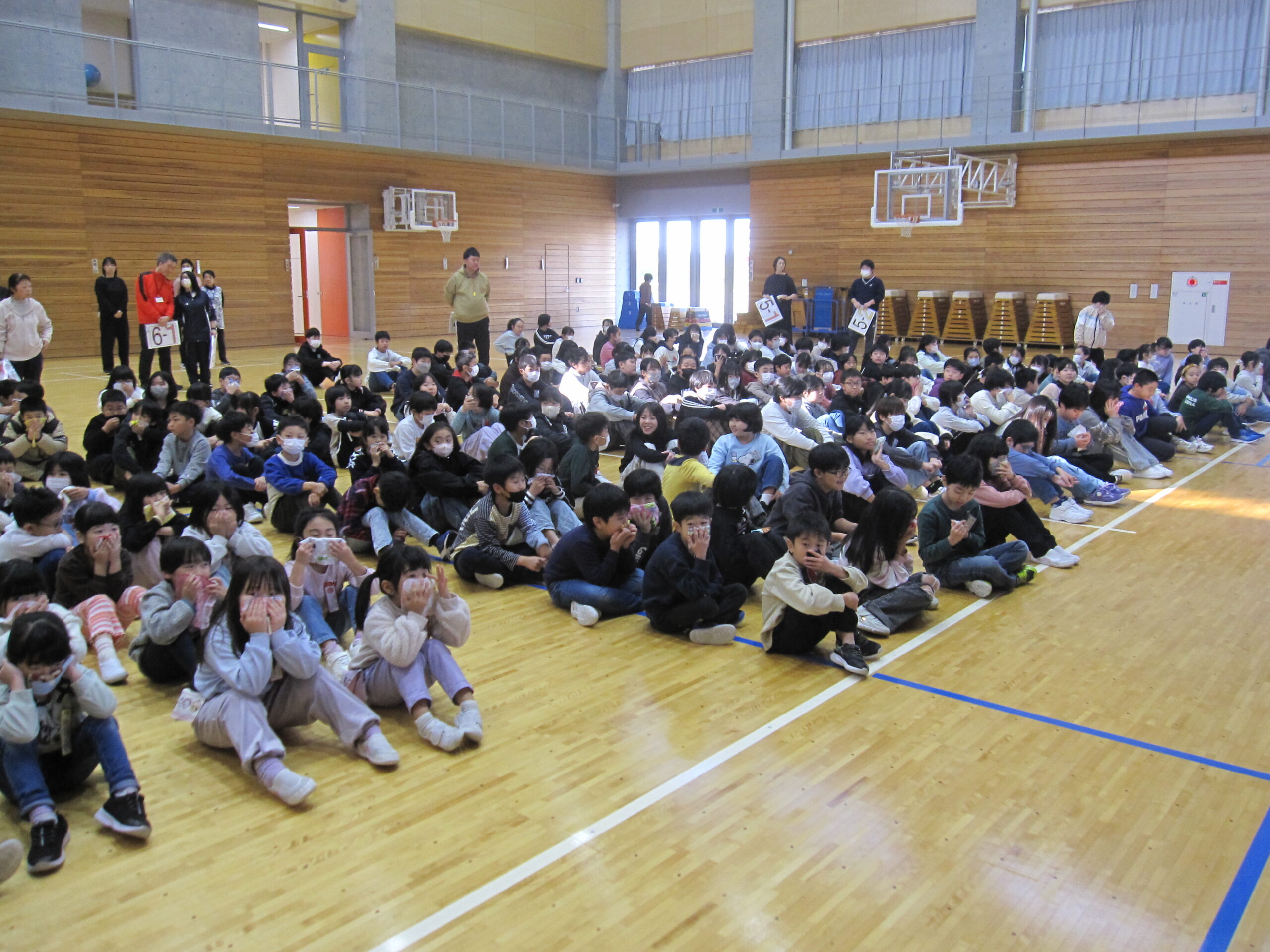 11月7日　避難訓練が行われました のサムネイル画像