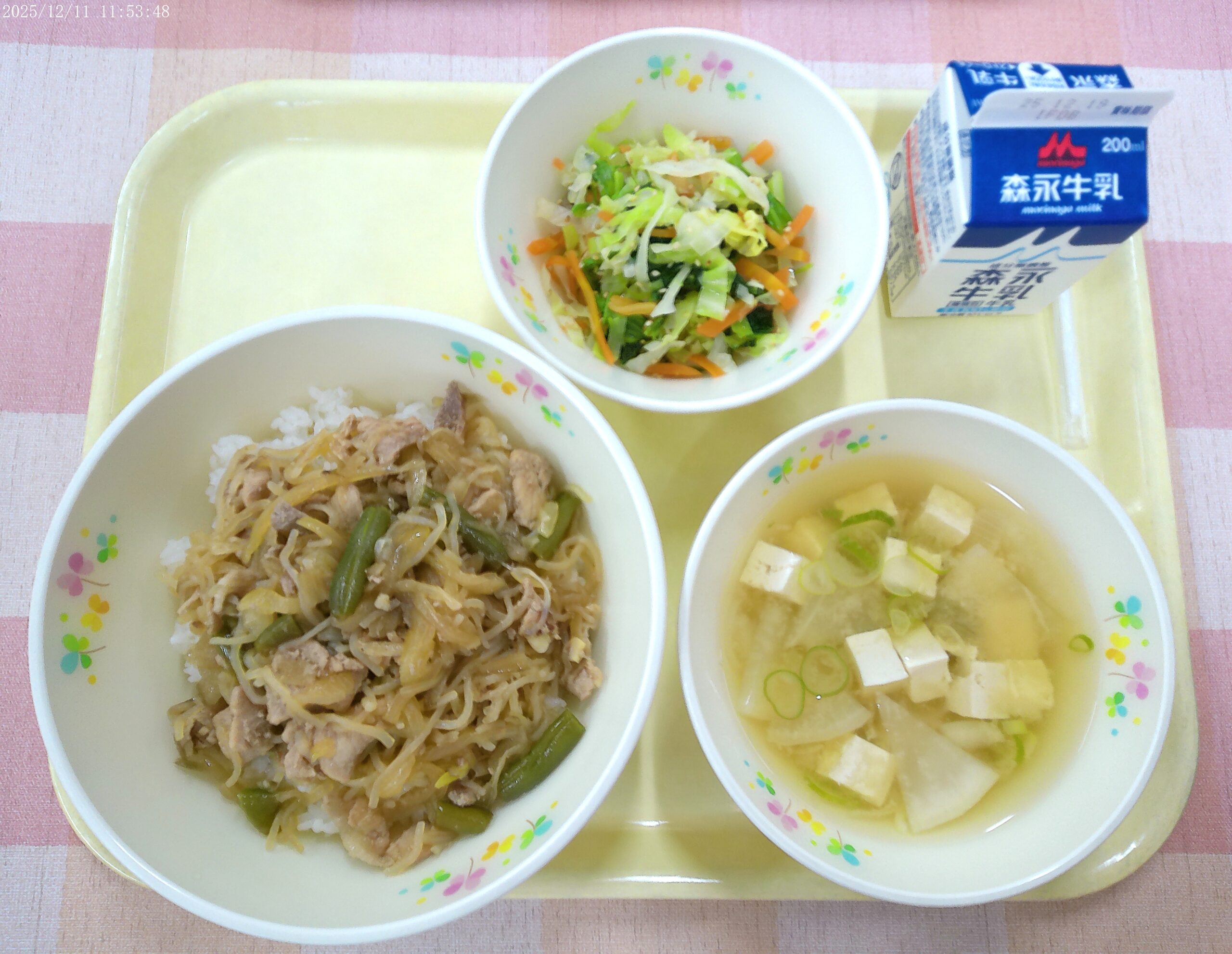 １２月１１日の給食写真です。 のサムネイル画像
