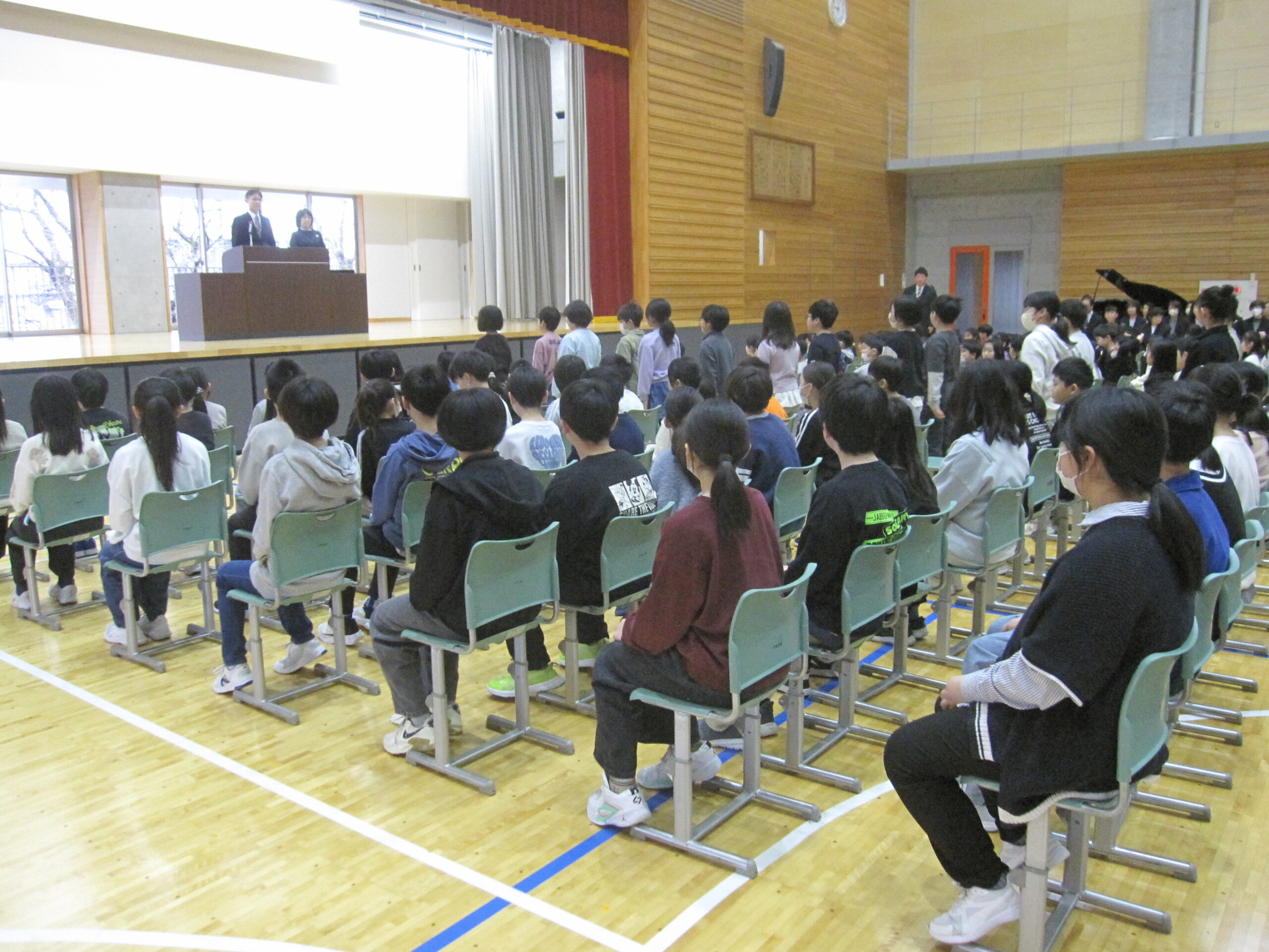 3月19日 令和7年度修了式が行われました のサムネイル画像