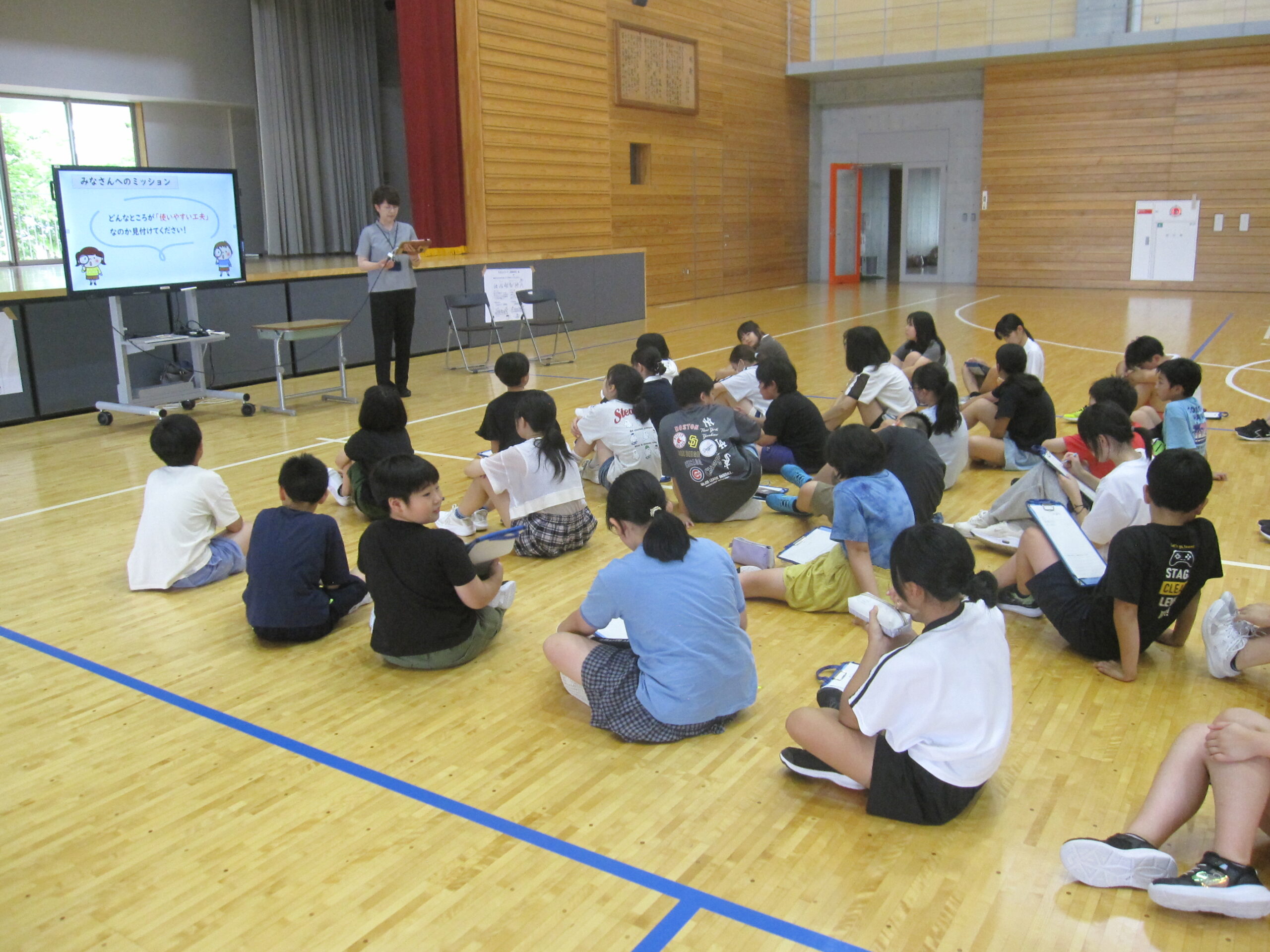 ７月15日 障害理解学習が行われました のサムネイル画像