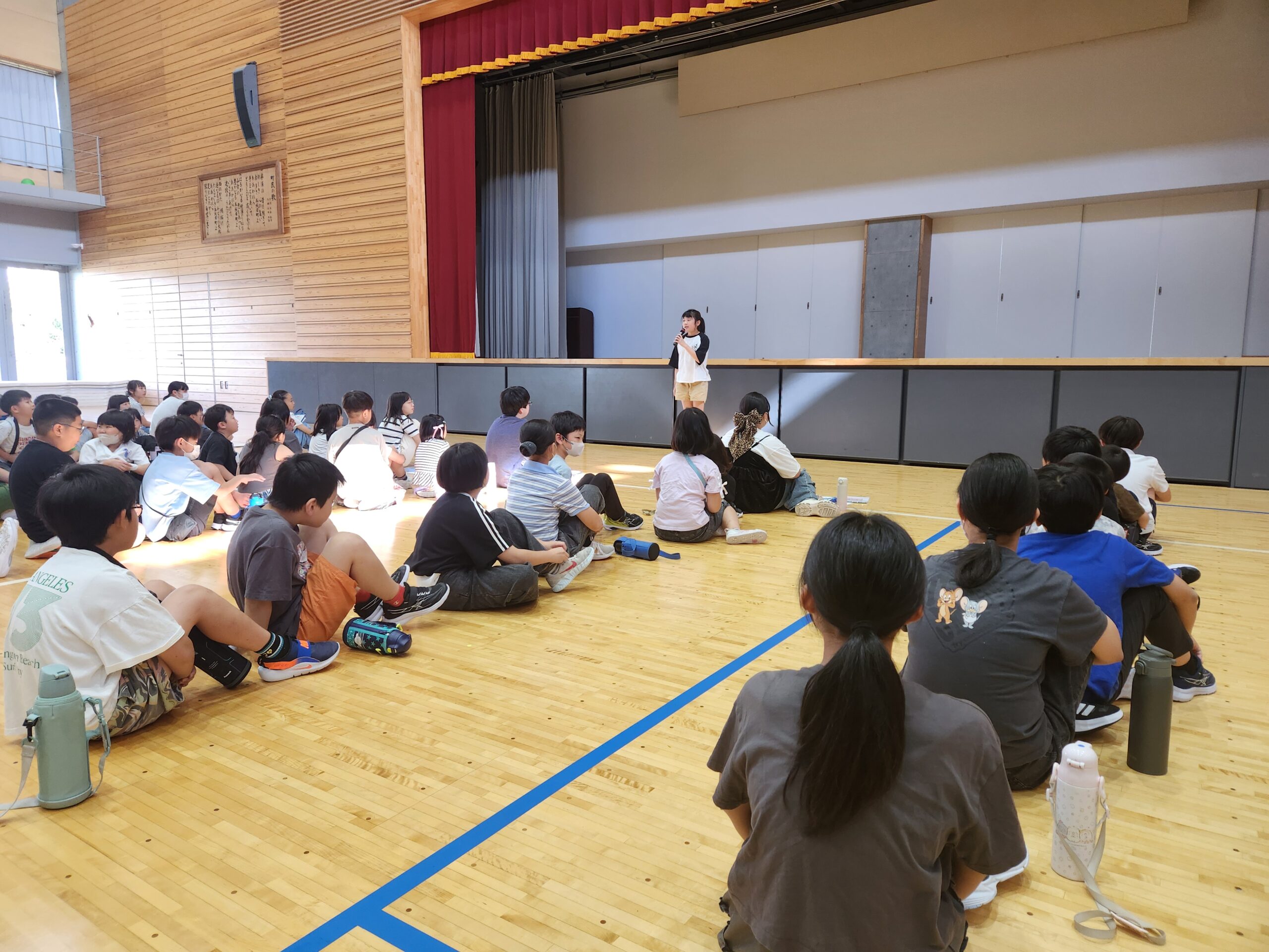 ９月25日 全校縦割りなかよし集会が行われました のサムネイル画像